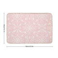 Pink Paisley Pattern  Dirt-Trapping Bath Mat