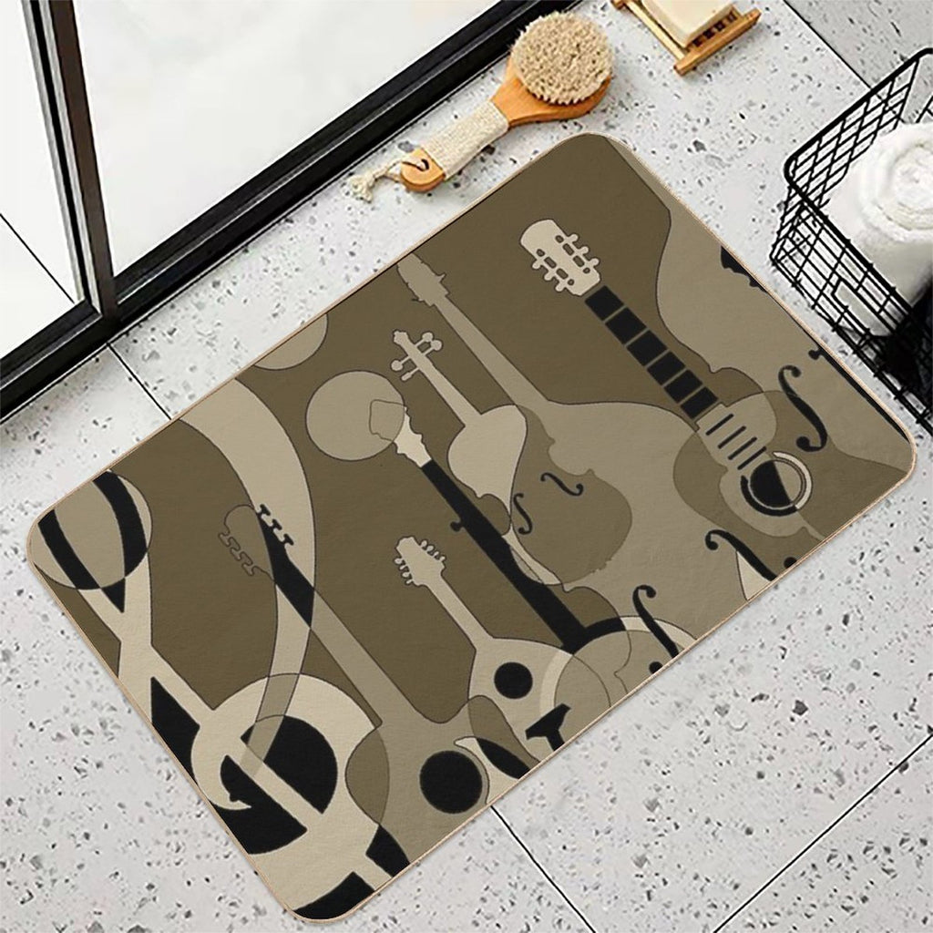 Music Lover  Long-Lasting Bath Mat