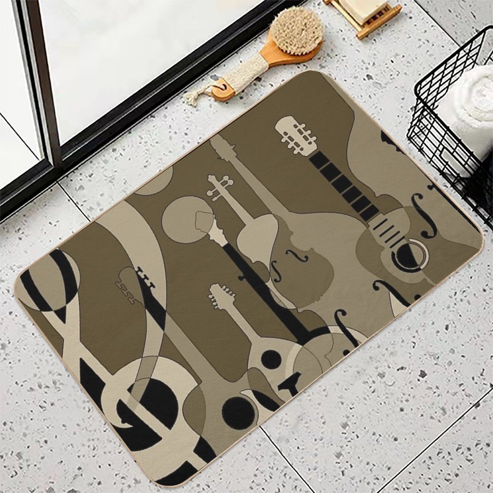 Music Lover  Long-Lasting Bath Mat
