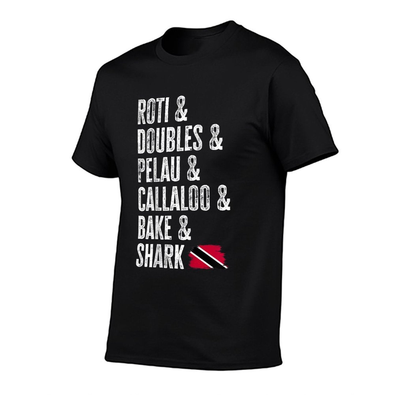 Flag Trinidad And Tobago Food  Cotton T-Shirt