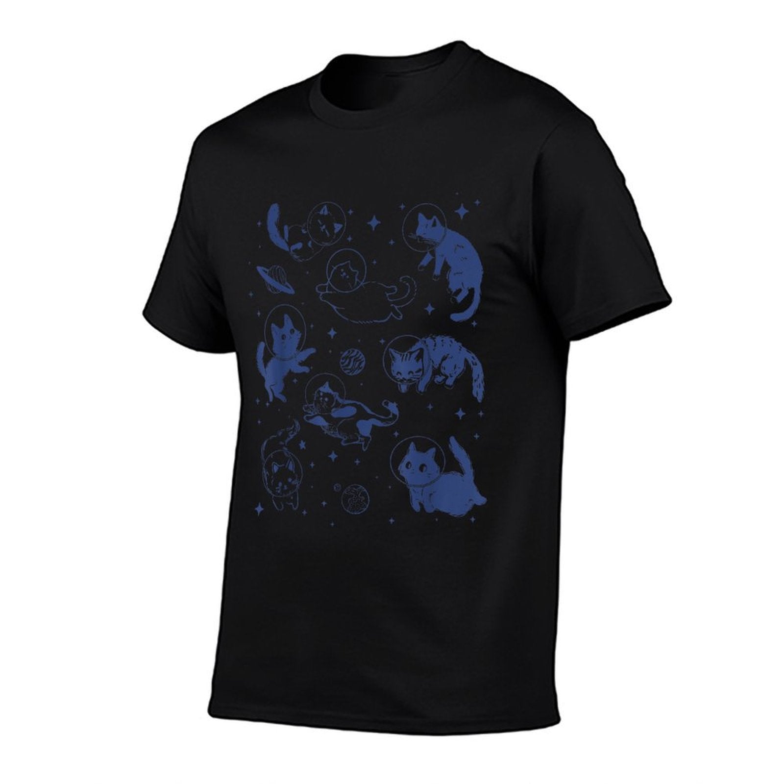 Cats Astronaut in Space Funny Space Cat For Cat Lover Gift  Stretchy T-Shirt