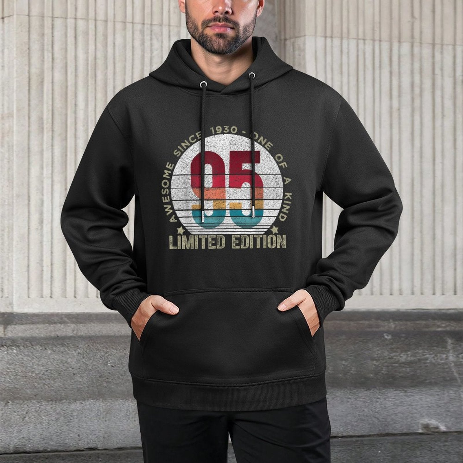 95 Year Old Gifts Vintage 1930 Limited Edition 95th Birthday Casual Wear Hoodie
