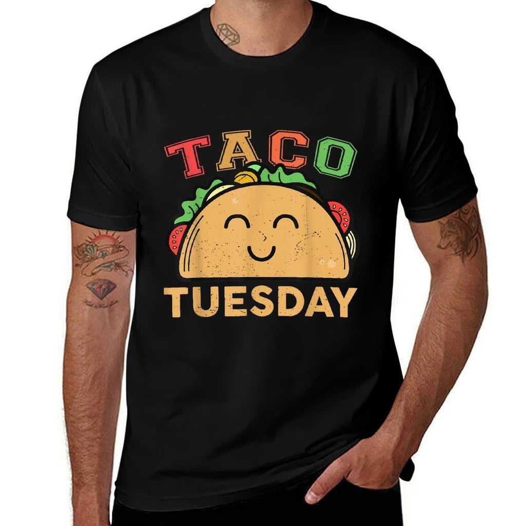Taco-Shirt Kids Toddler Baby Taco Tuesday Women Men Funny  Soft T-Shirt