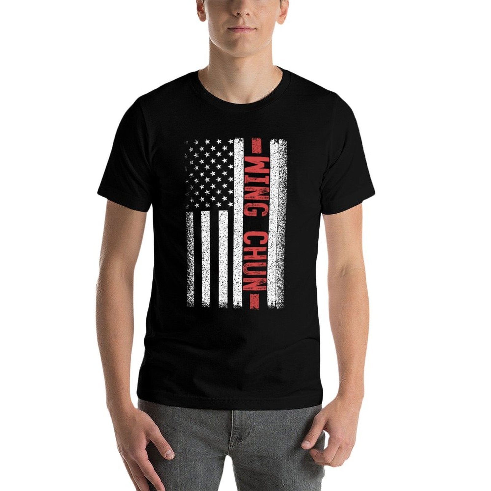 Wing Chun American 4th of July Comfortable T-Shirt