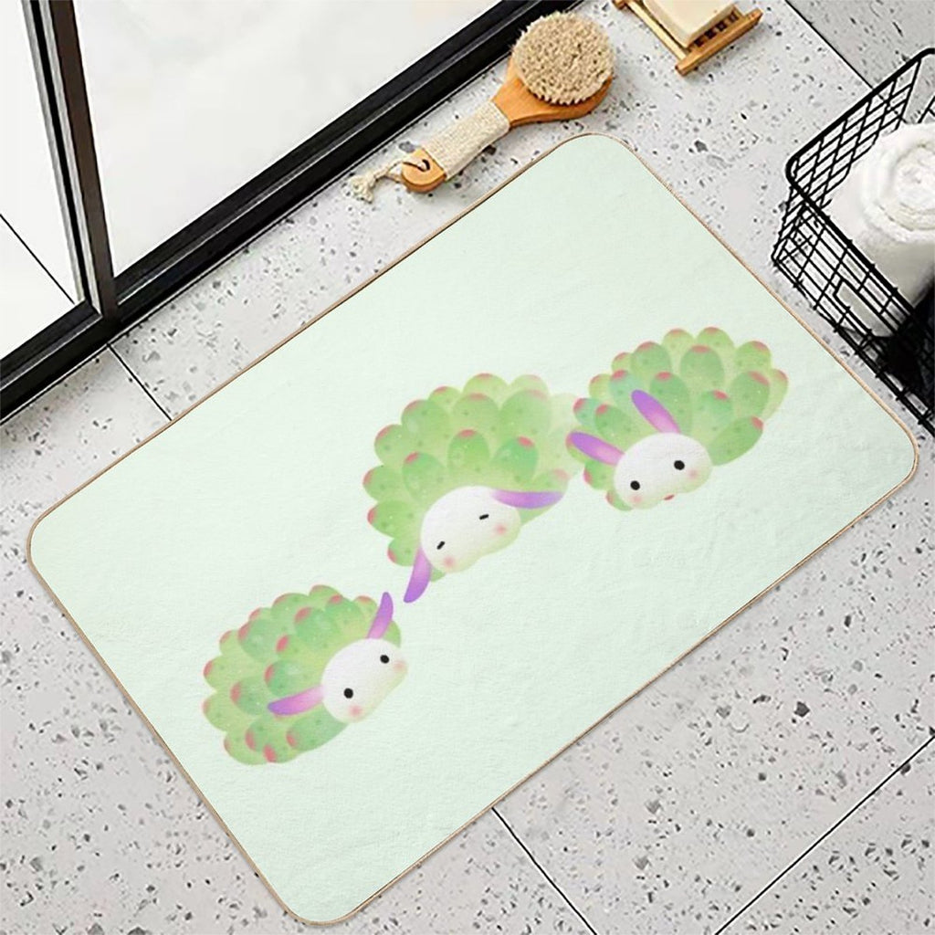 Sea Sheep  Easy To Clean Bath Mat