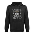 Womens Cheers To 60 Years Happy 60th Birthday Party Women Girls Customizable Surface Hoodie