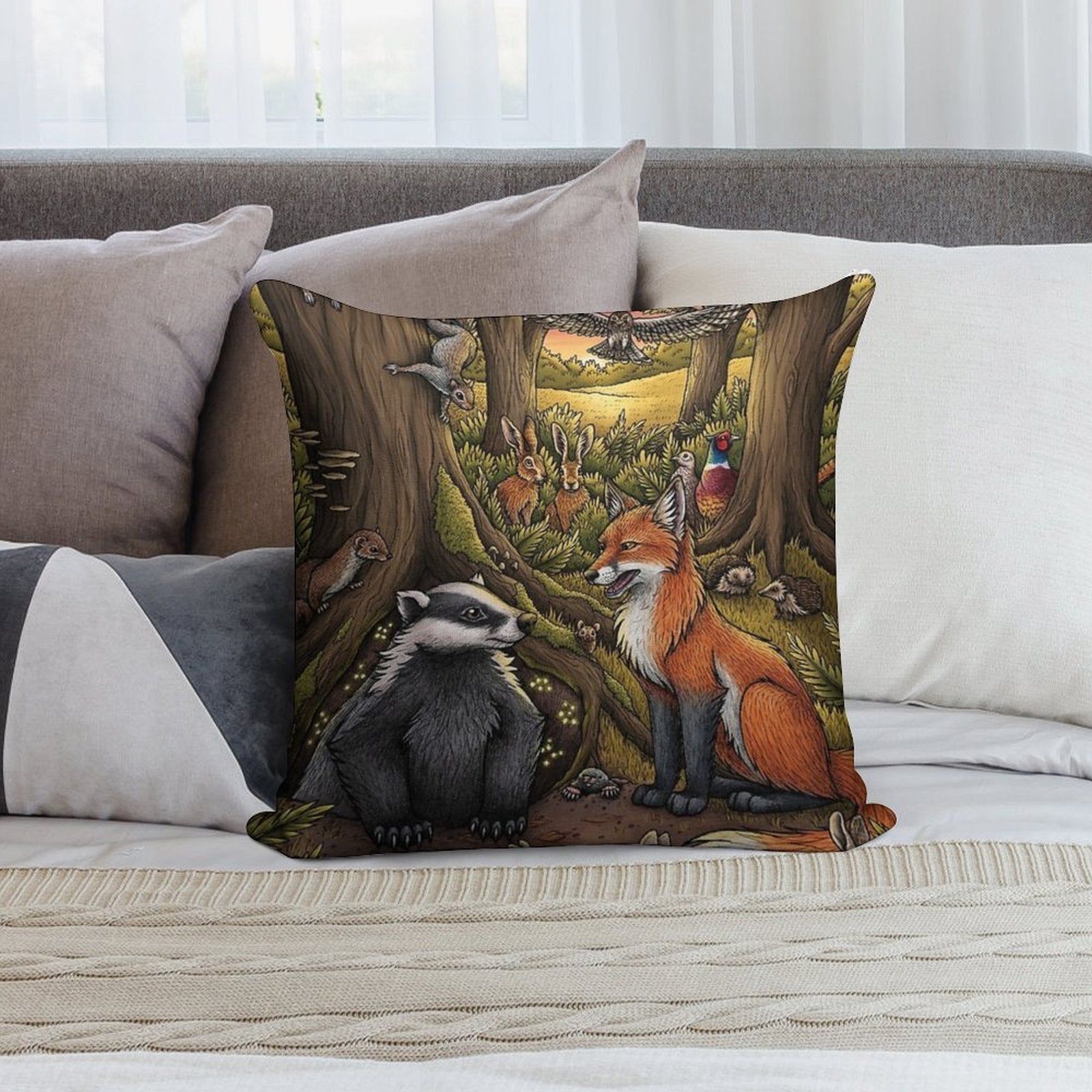 The Assembly Soft Multiple Sizes Throw Pillow