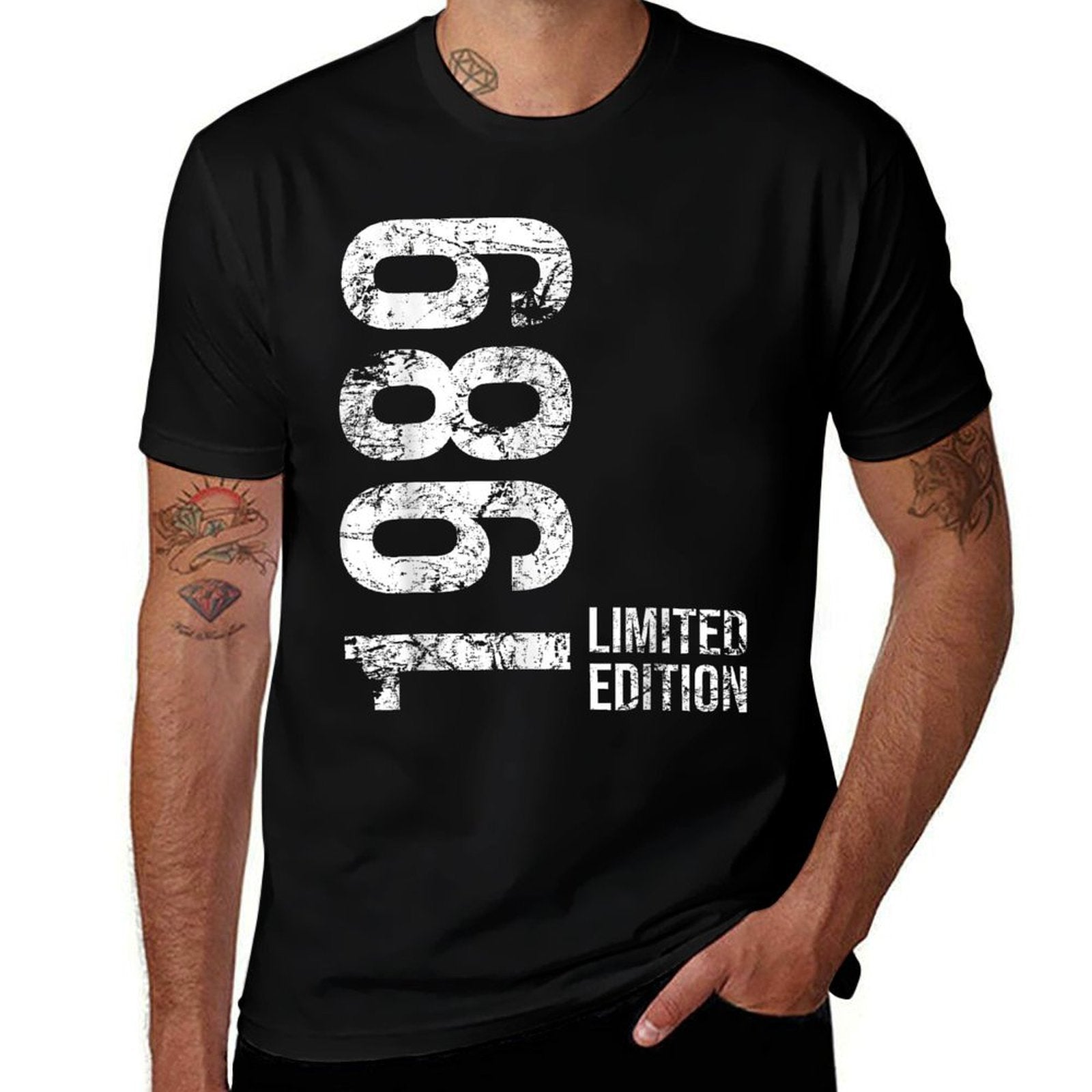 36th Birthday 36 Years Old Man Woman Vintage 1989  Easy-care T-Shirt