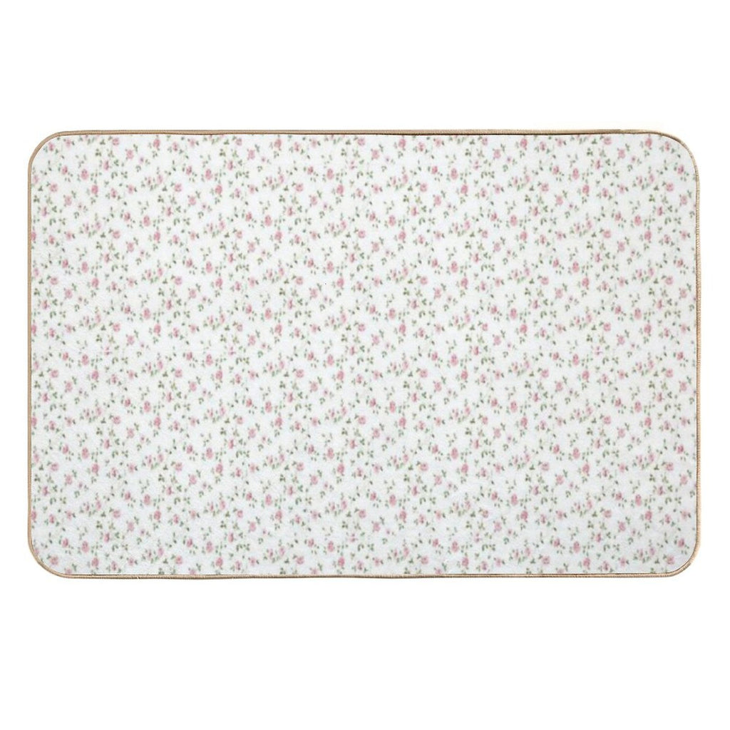 Coquette Floral Pattern  Stain-Proof Bath Mat