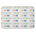 Mushrooms  Absorbent Bath Mat