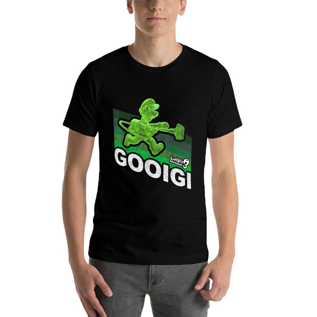 Luigi's Mansion 3 Gooigi Retro Line  Odor-resistant T-Shirt