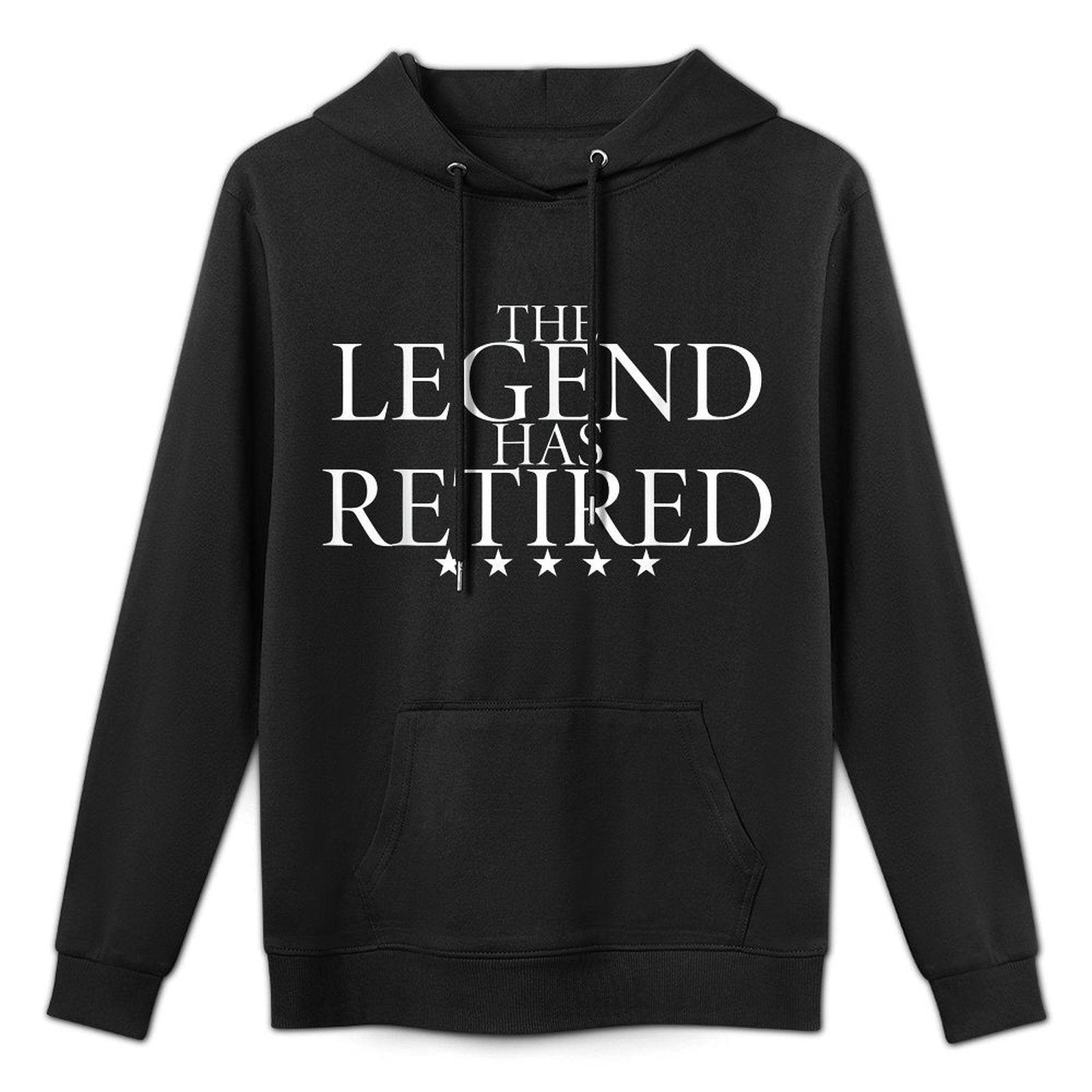 The Legend Has Retired 2019 Funny Retirement Gift Unisex Design Hoodie