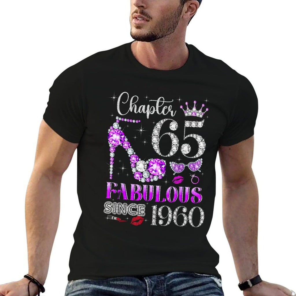 Chapter 65 Fabulous Since 1960 65Th Birthday Women Ladies  Stretchy T-Shirt