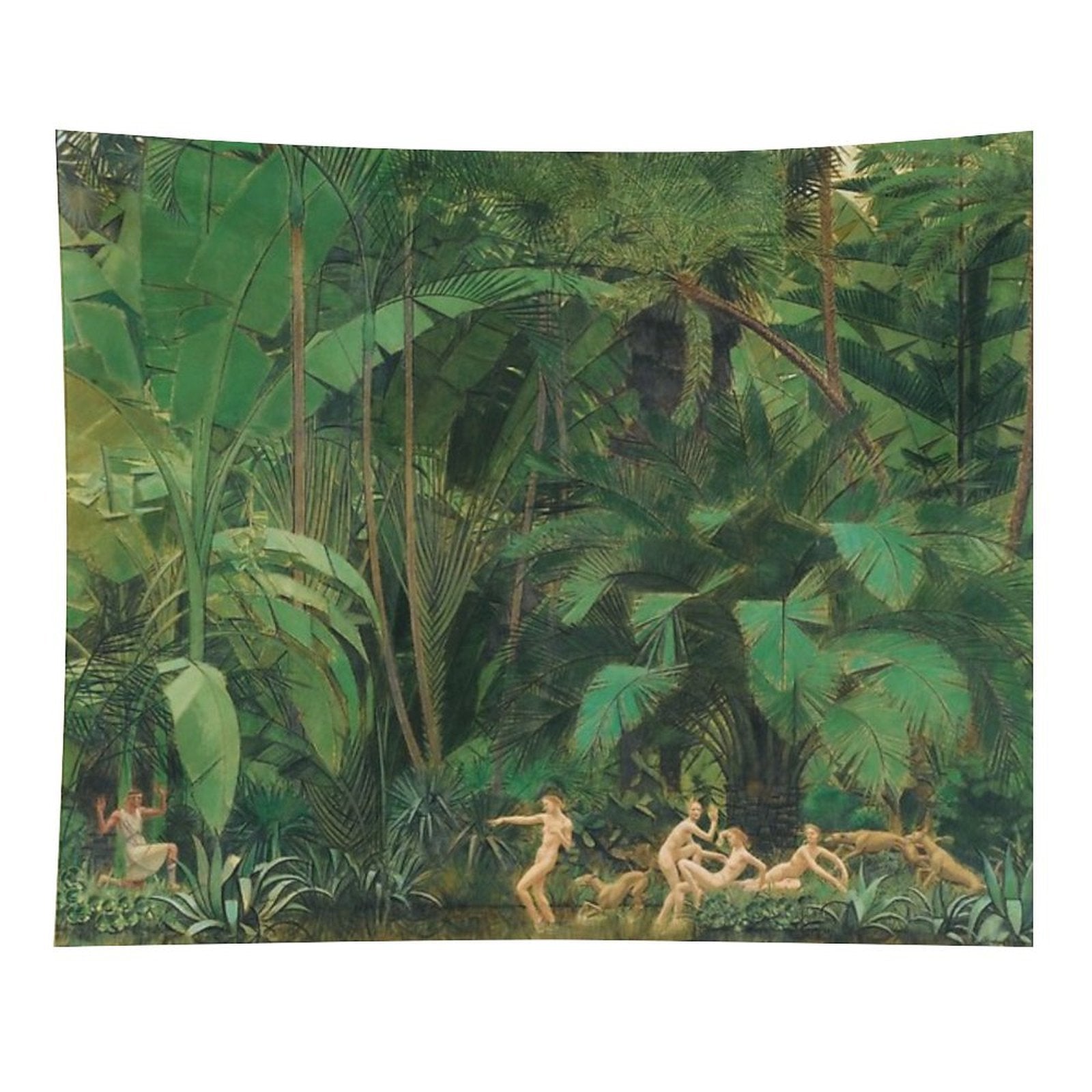 Diana And Actaeon. Bernard Boutet De Monvel. Tapestry