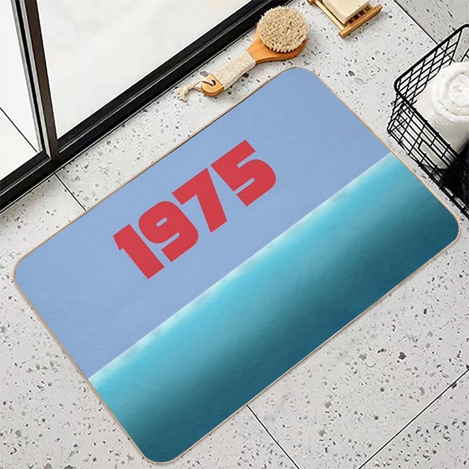 Jaws Movie 1975. Birthday Party Gifts. Officially Licensed Merch.  Dirt-Trapping Bath Mat