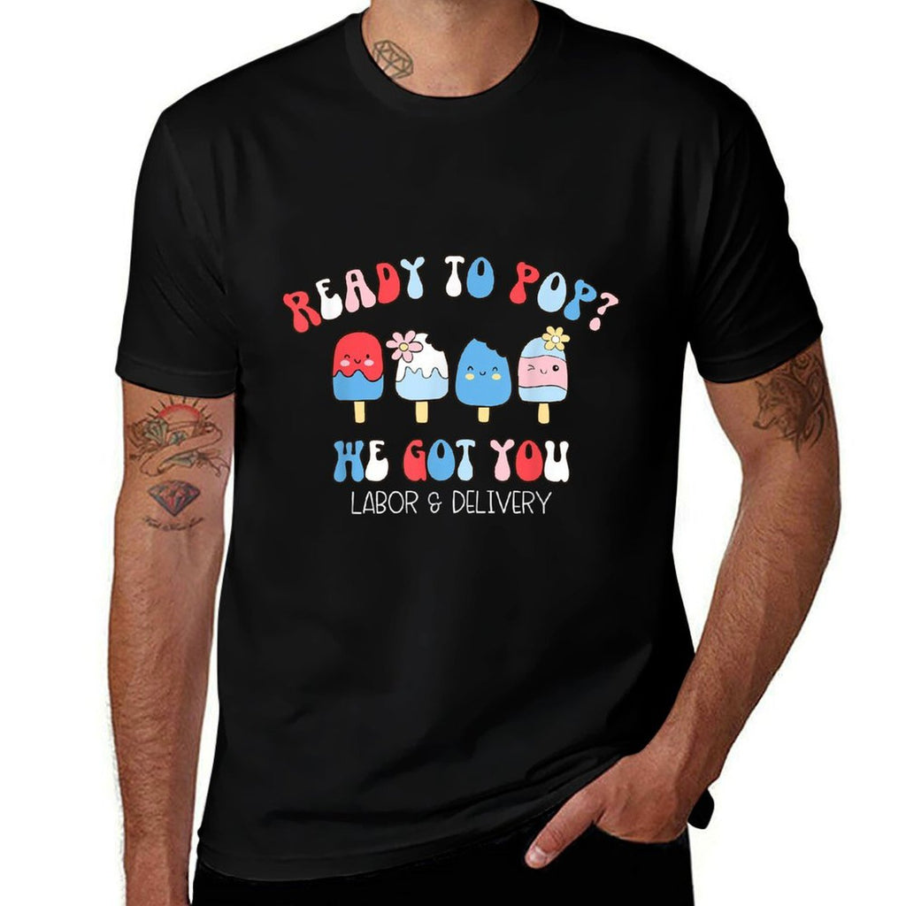 Happy Summer Labor And Delivery Nurse 4th Of July Patriotic  Quick-drying T-Shirt