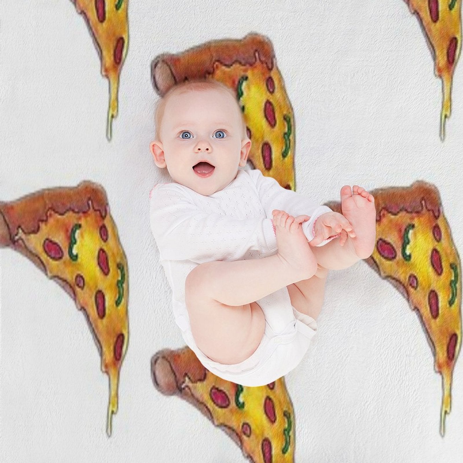 Pizza Slice Lightweight Throw Blanket