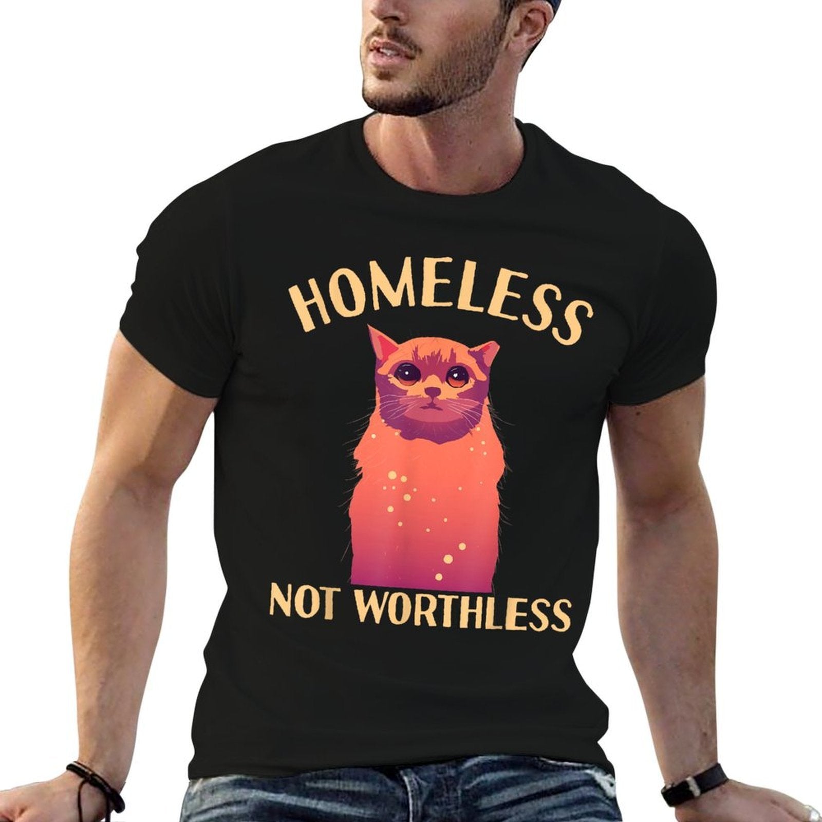 TNR Trap Neuter Release Feral Cat  Slim-fit Cut T-Shirt