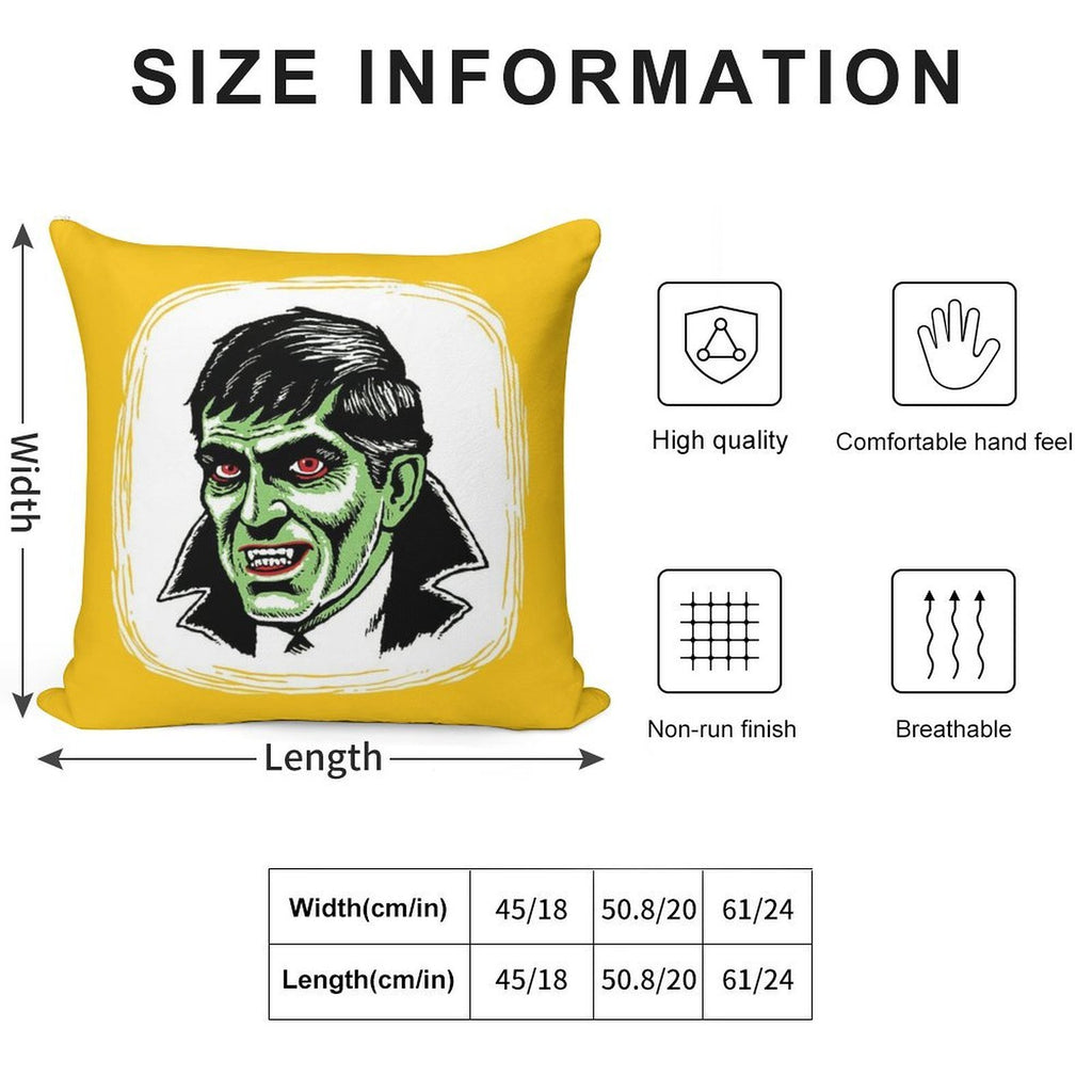 BARNABAS - Dark Shadows Soft Warmth Comfort Throw Pillow