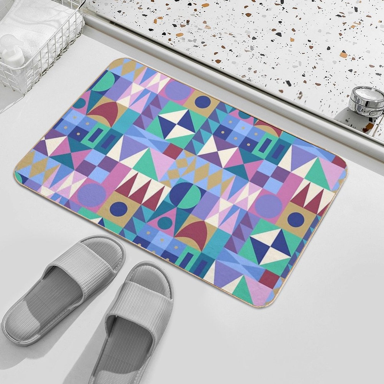 Small World Florida  High-Traffic Bath Mat