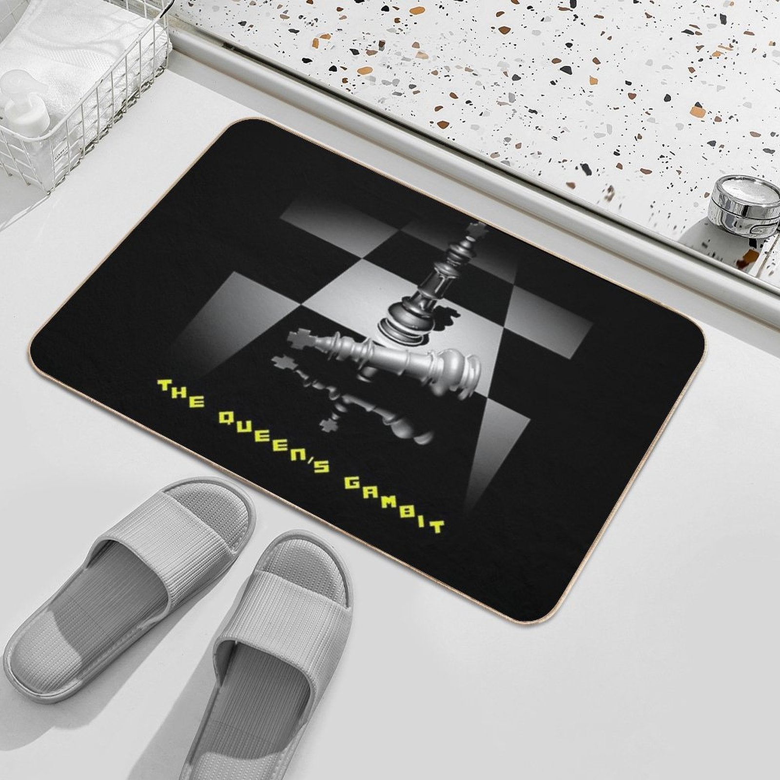 The Queen's Gambit  Dirt-Trapping Bath Mat