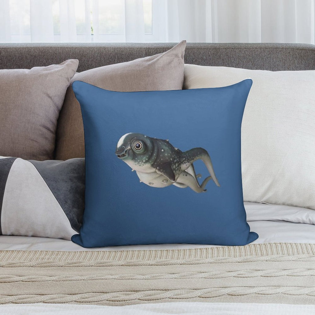 CuteFish Soft Home Decor Throw Pillow
