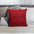 Red Brick Soft Durable Construction Throw Pillow