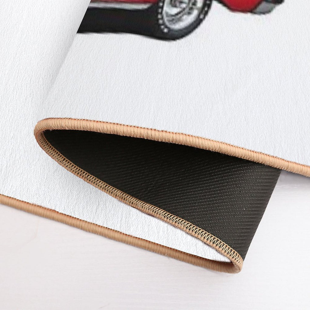 Three Bel Airs  Easy To Clean Bath Mat