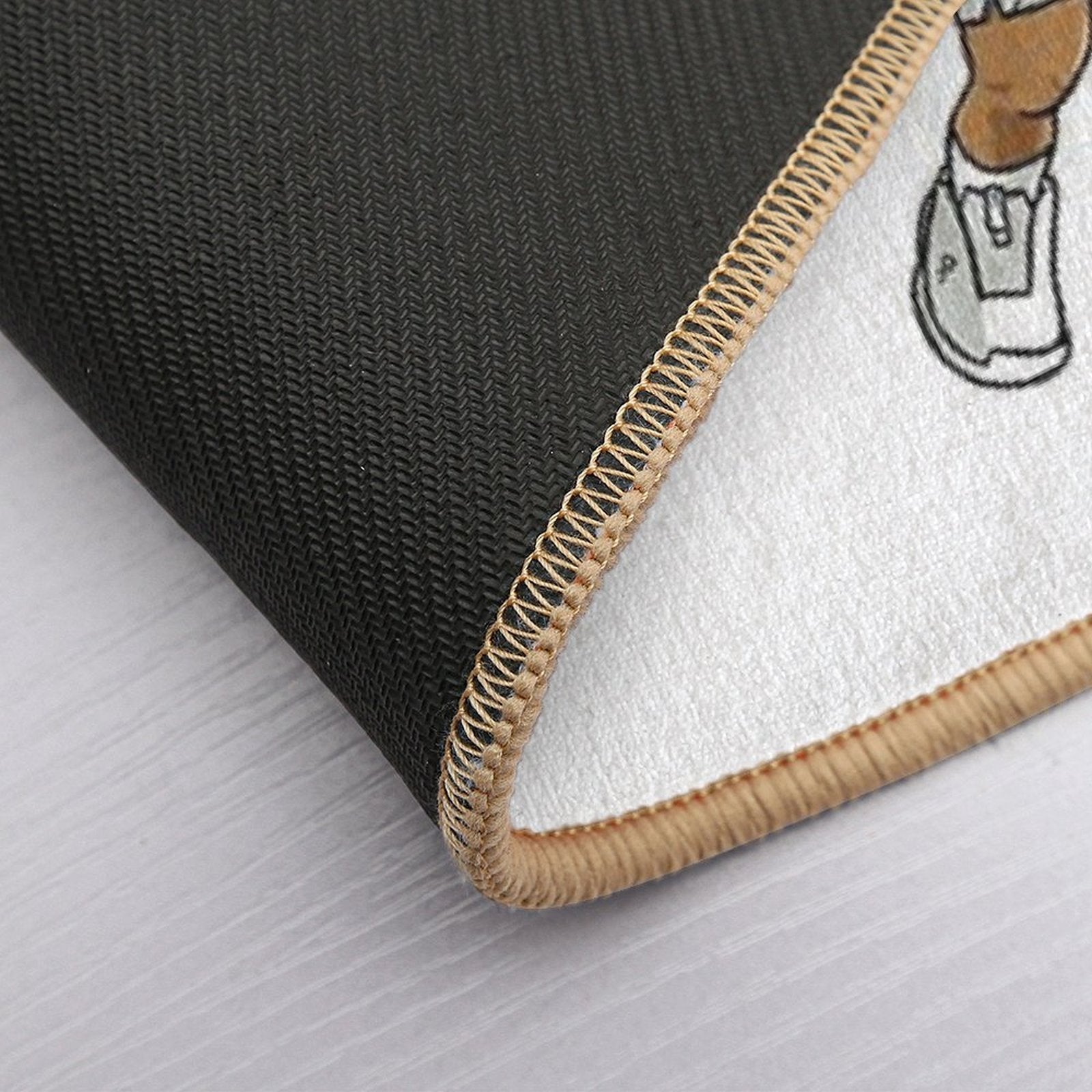 Roger Eyes on Ball  Absorbent Bath Mat