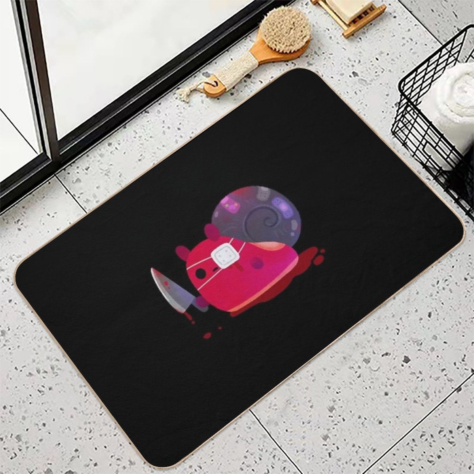 Super Cute Snail  Multi-Purpose Bath Mat