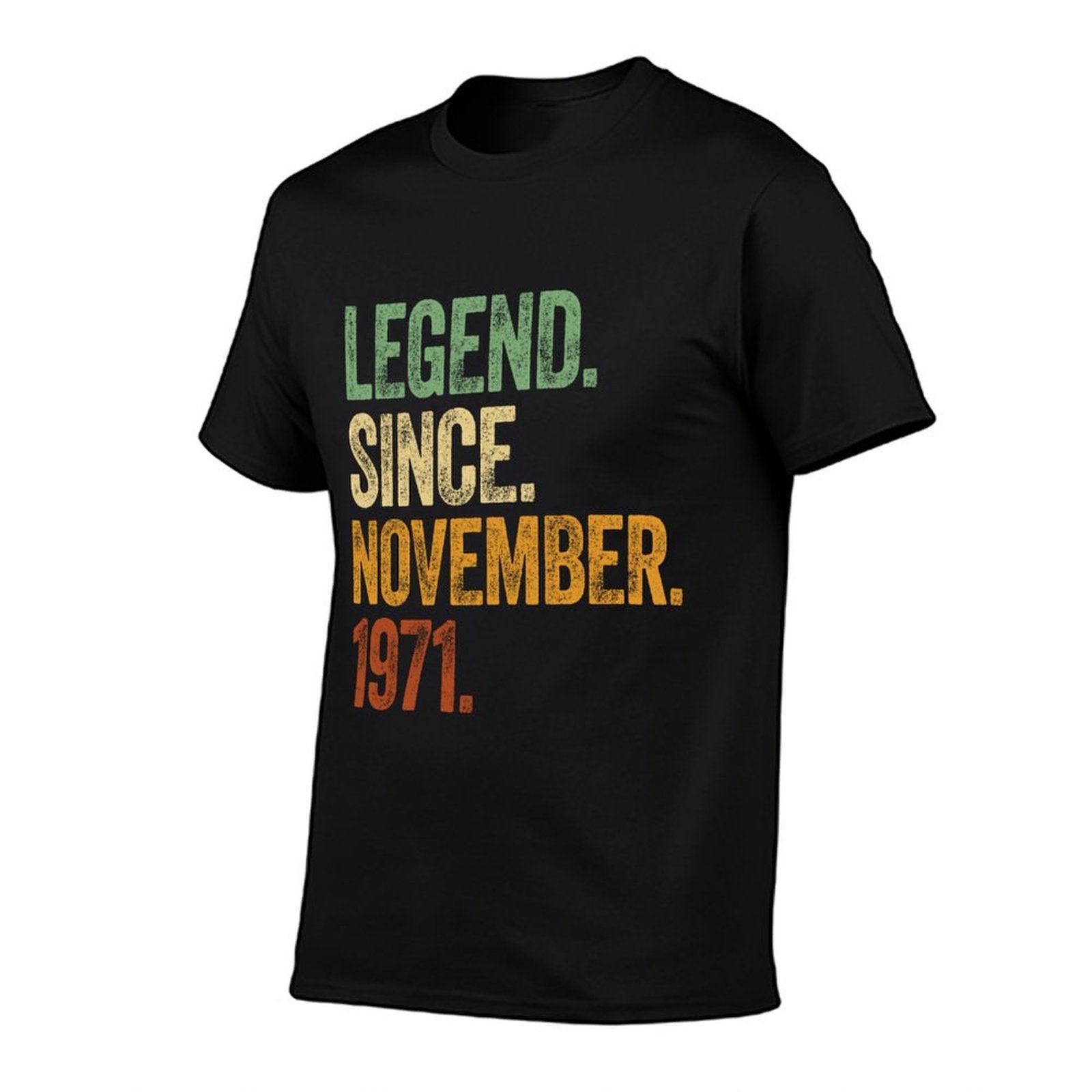 50th Birthday November Born 50 Years Legend Since 1971 Sweatshirt  Relaxed-fit T-Shirt