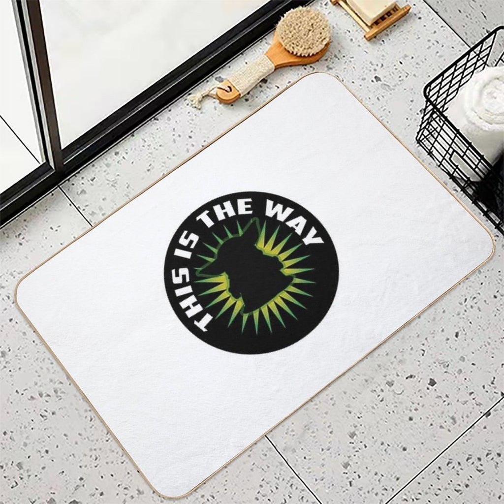 This Is The Way  Odorless Bath Mat