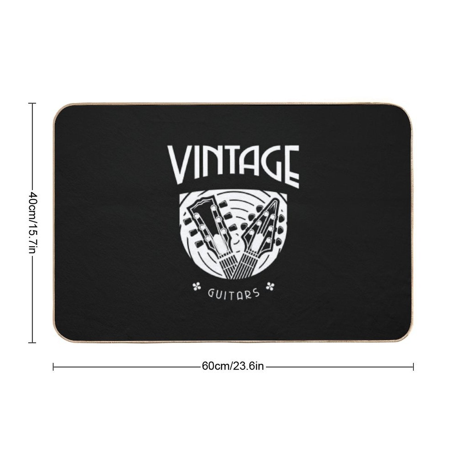 Vintage Guitars  Anti-Trip Bath Mat