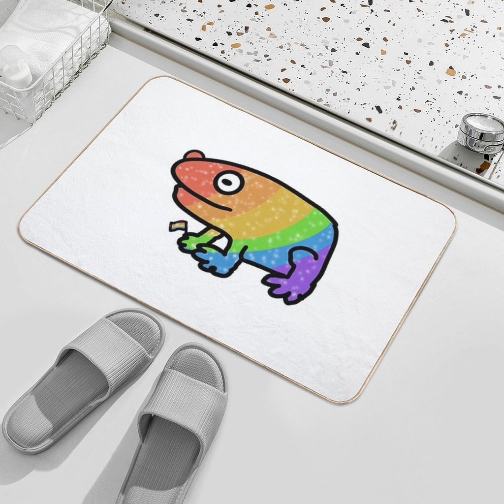 Gay Frog  Rapid-Drying Bath Mat