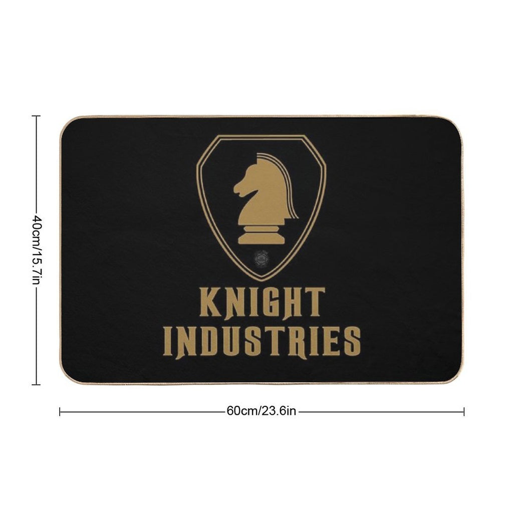 Knight Industries Logo  Eco-Friendly Bath Mat
