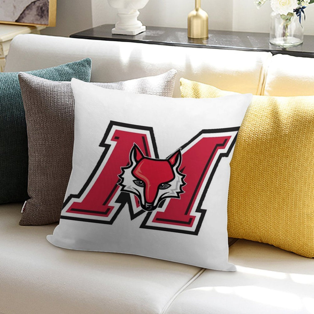 Marist Logo Soft Gift Ready Throw Pillow