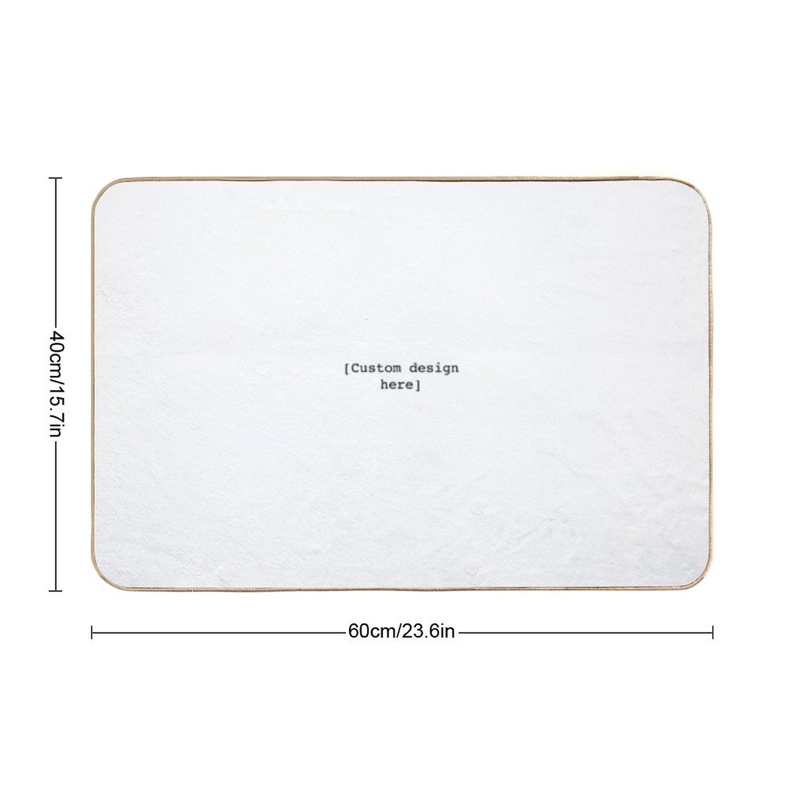 Personalised  Versatile Bath Mat