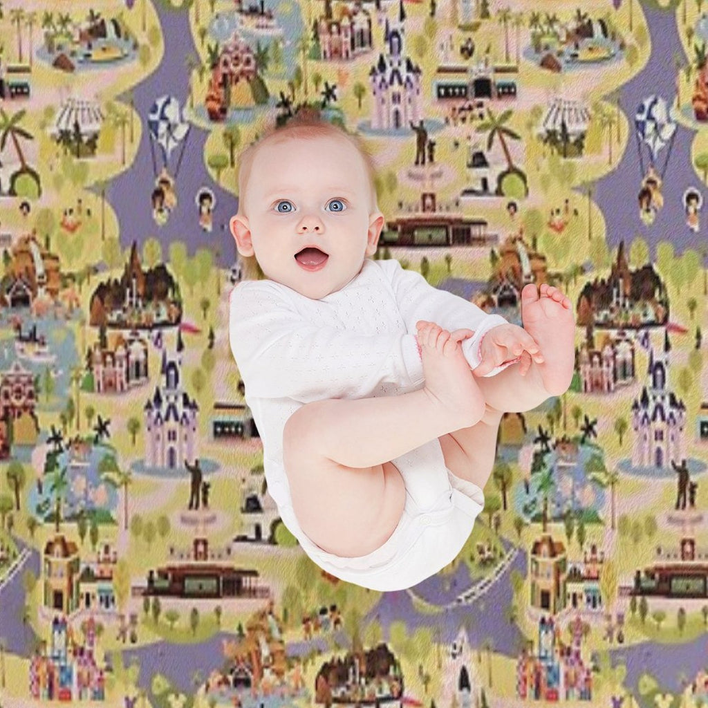 A Walk in The Park Plush Throw Blanket
