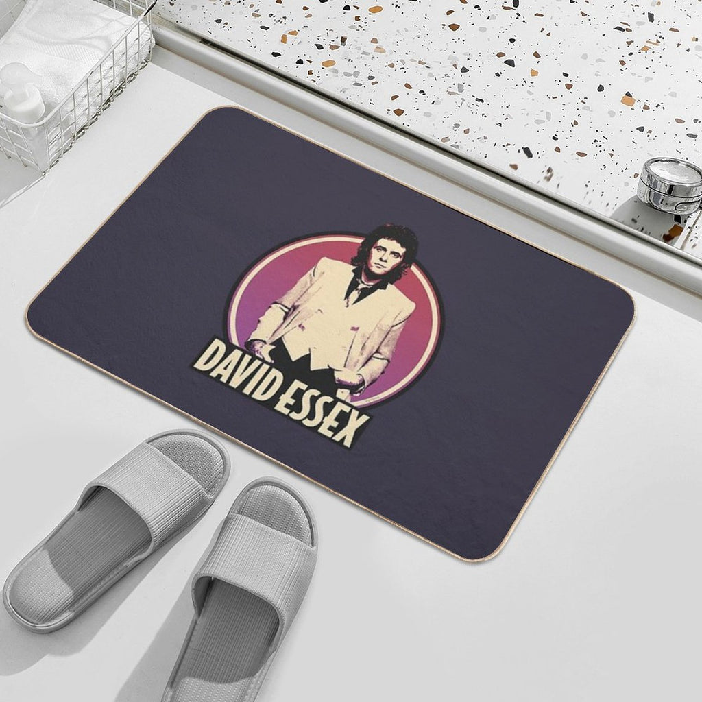 David Essex 70s Pop Music  Absorbent Bath Mat