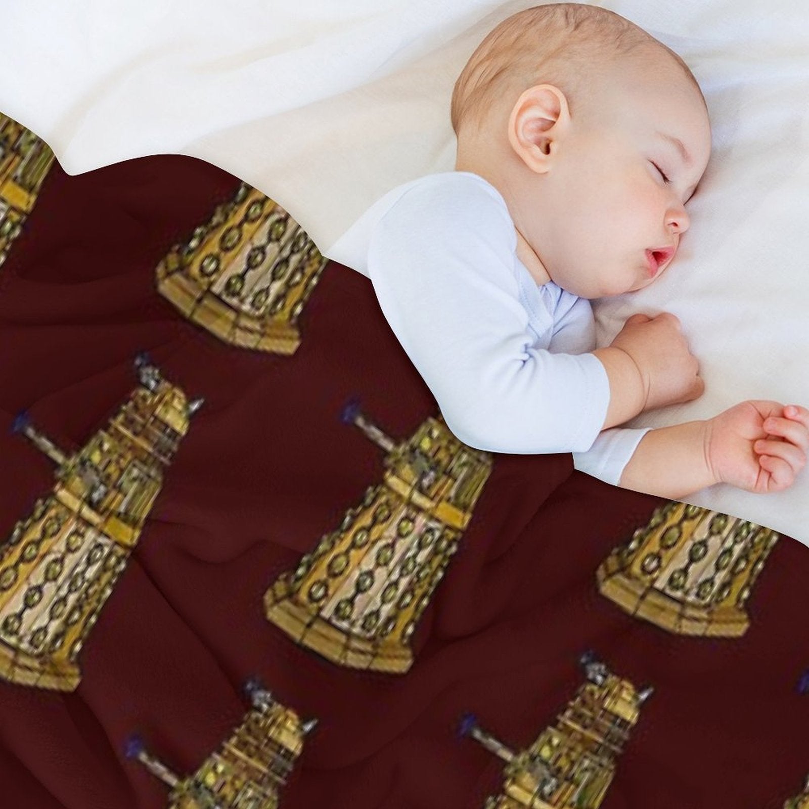Exterminate - Mosaic of A Dalek-  Fan Art Anti-pilling Throw Blanket