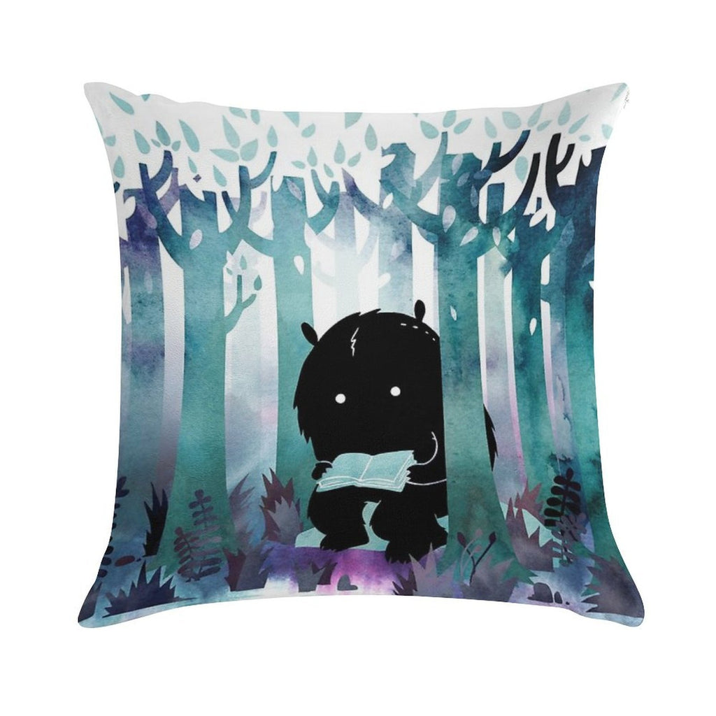 A Quiet Spot Soft High-Density Material Throw Pillow