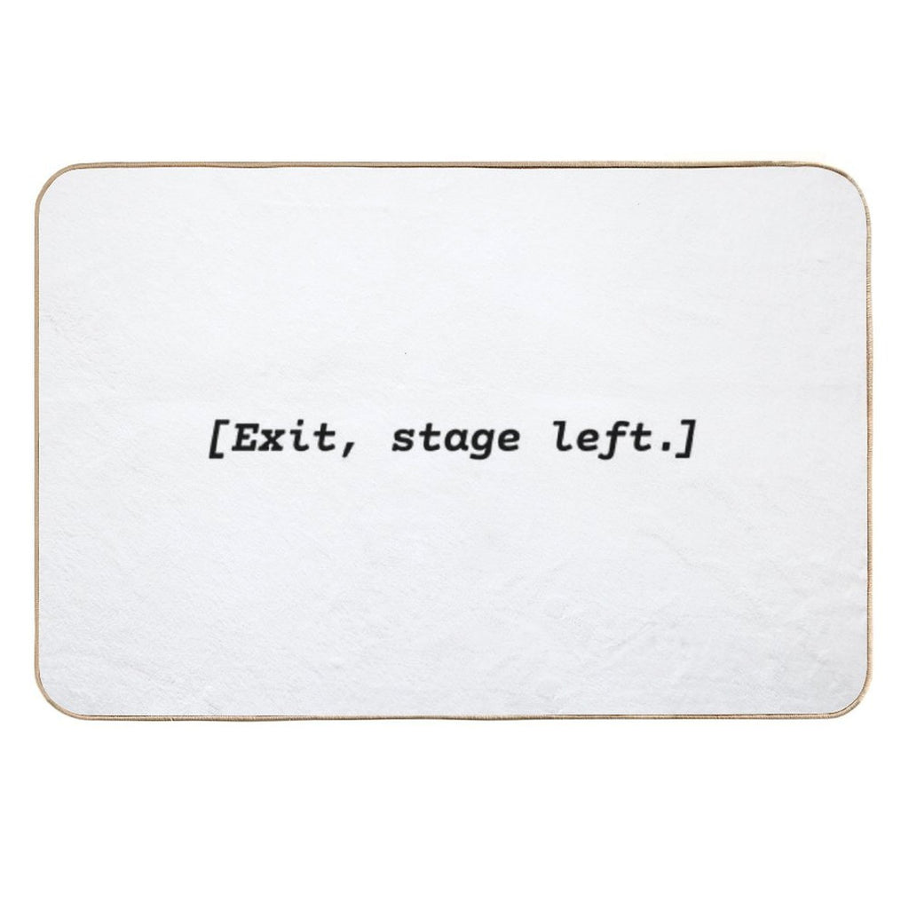 Exit Stage Left  Pet-Safe Bath Mat