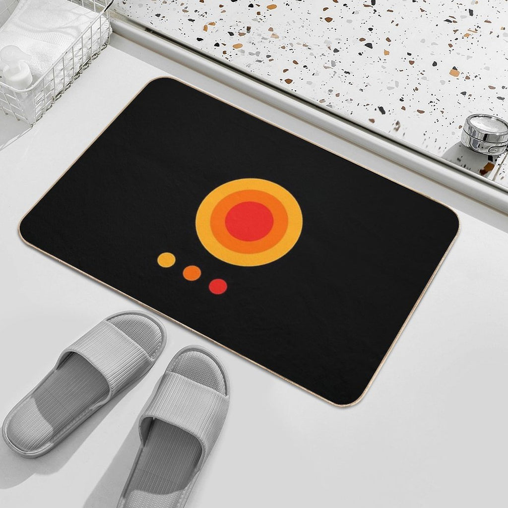 Bauhaus Color  Absorbent Bath Mat
