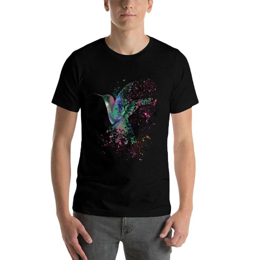 Nature Wildlife Birds Hummingbird Lover  Fade-proof Color T-Shirt