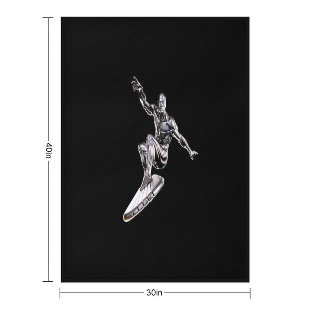 Silver Surfer - Herald of Galactus Compact Throw Blanket