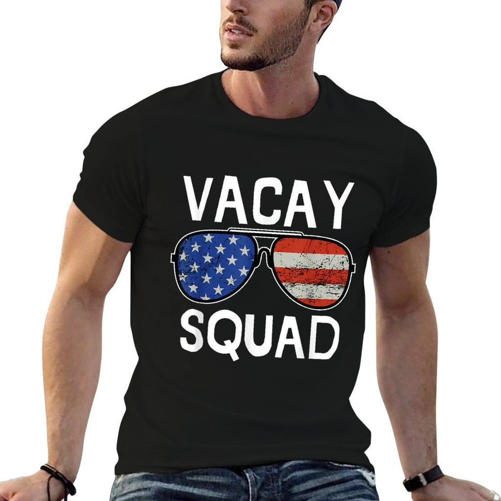 Vacay Squad Summer Vacation Family Friends Trip Matching Comfortable T-Shirt