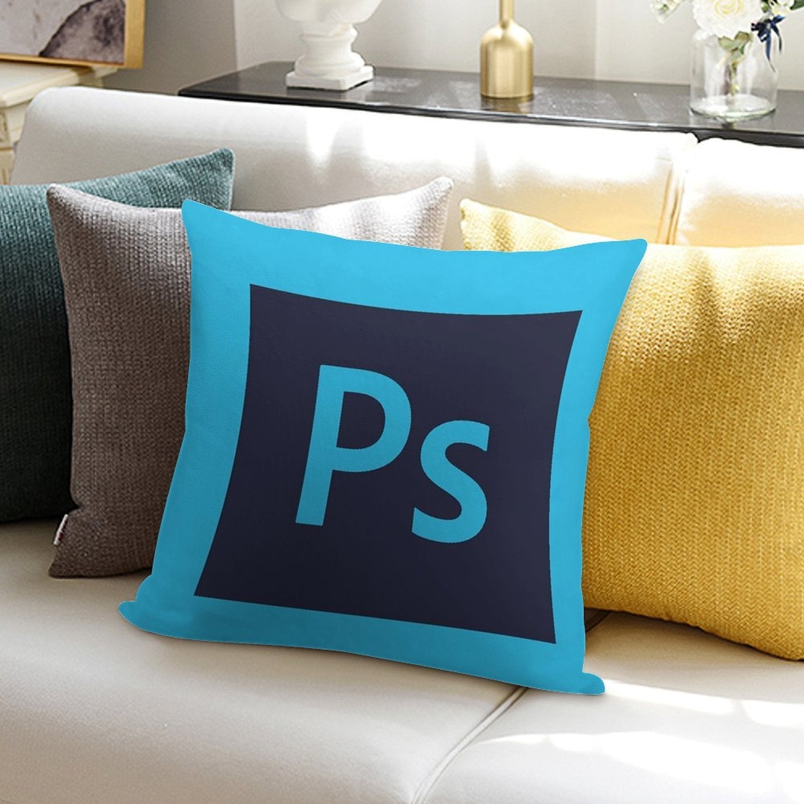 Photoshop Soft Home Decor Throw Pillow