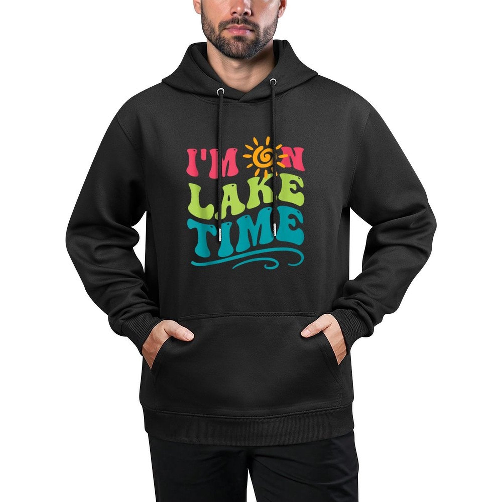 Im On Lake Time Machine Washable Hoodie