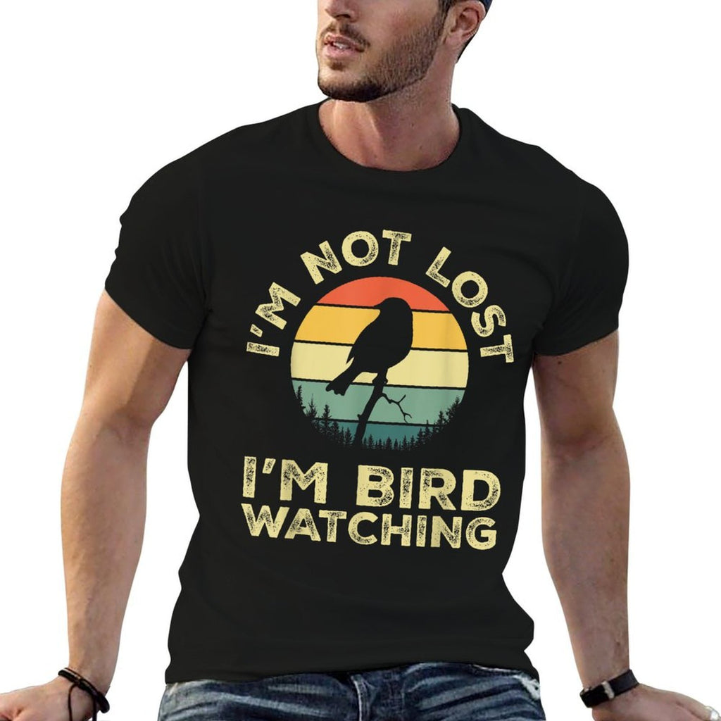 Im Not Lost Im Bird Watching Birdwatching Birds Lover Gift  Lightweight T-Shirt