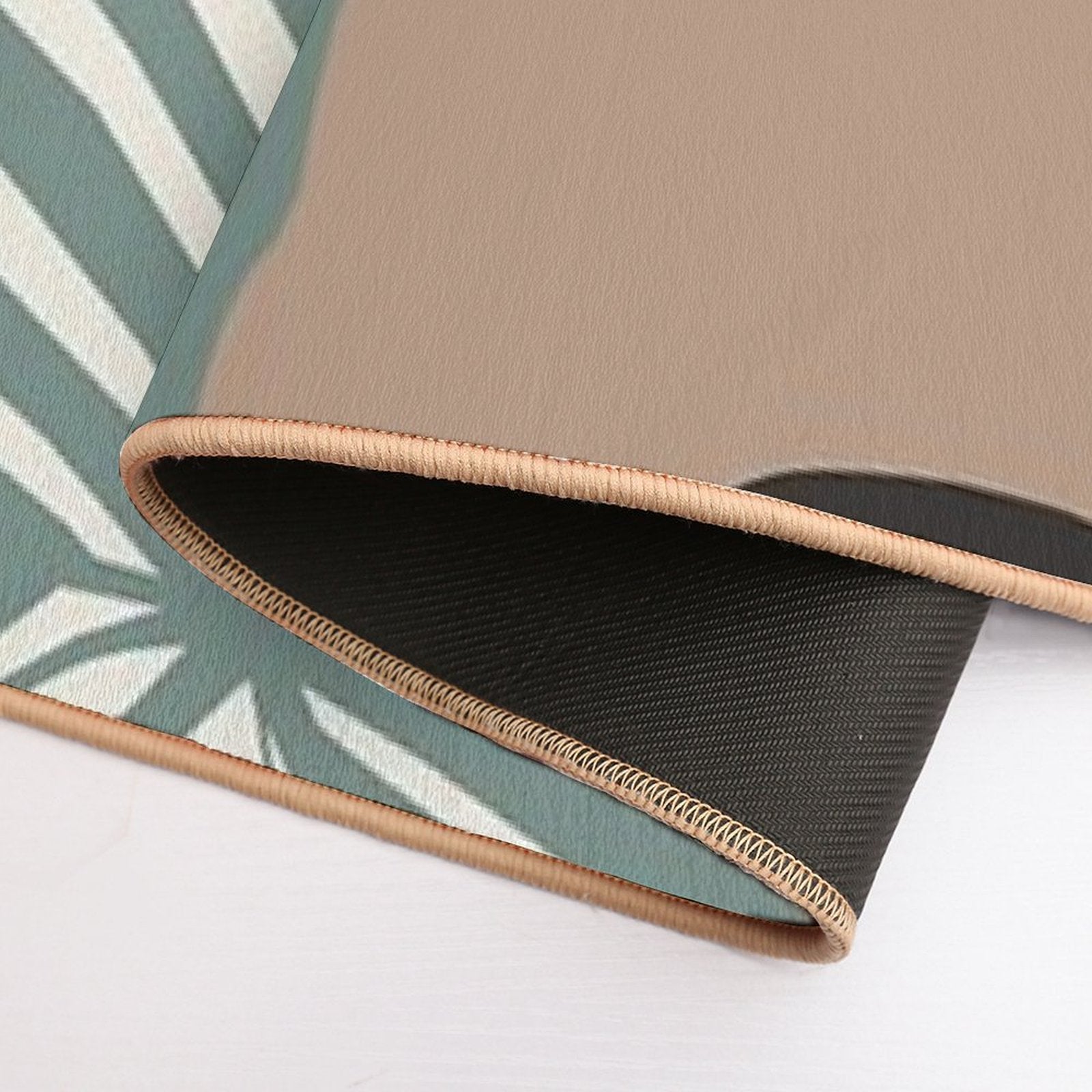 Minimal Jungle Leaves Finesse #1 #tropical #decor #art  Eco-Friendly Bath Mat